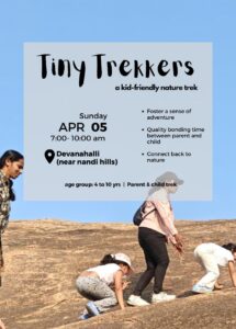 Bengaluru - Tiny Trekkers - 5th April