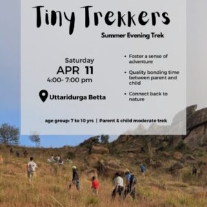 Bengaluru - Tiny Trekkers - Evening Trek - 11th April