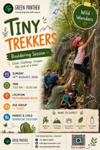 Bengaluru - Tiny Trekkers - Bouldering (Rock Climbing) - 16th Aug