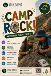 Bengaluru - CampRock - Overnight Geology Camp - 29th Aug